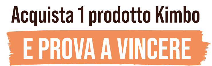 Acquista 1 prodotto Kimbo e prova a vincere